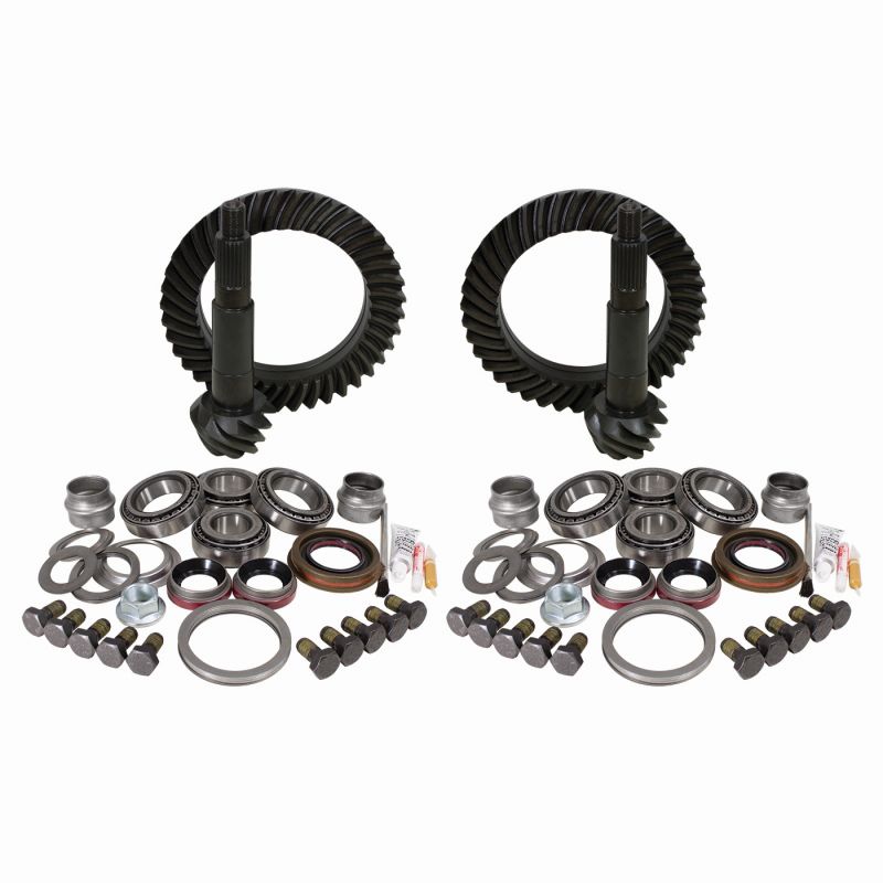 Yukon Gear & Axle ygk054 | Yukon Gear Gear & Install Kit Package For Jeep JK Rubicon in a 4.56 Ratio; 2007-2018