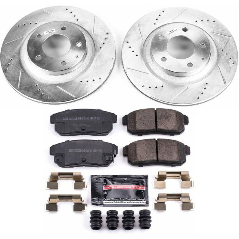 PowerStop k3146 | Power Stop 04-11 Mazda RX-8 Rear Z23 Evolution Sport Brake Kit; 2004-2011