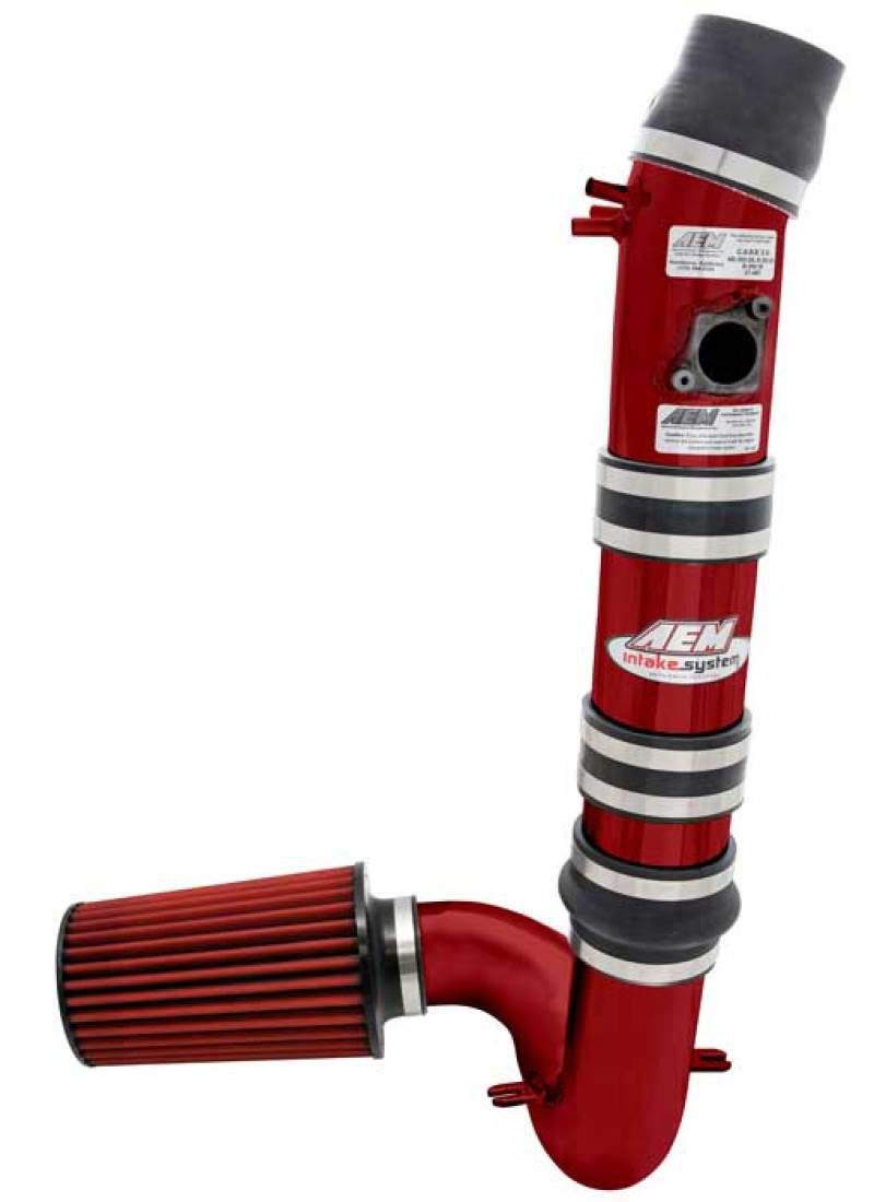 AEM Induction 21485r | AEM 04-06 Mazda RX-8 Red Cold Air Intake; 2004-2006