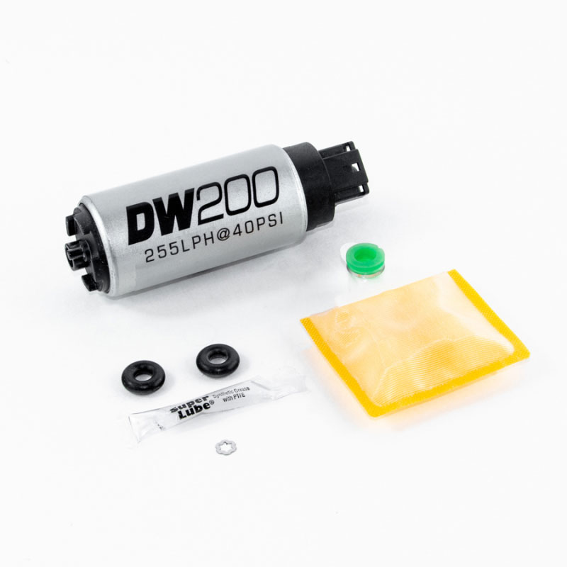 DeatschWerks 9-201-0847 | 255 LPH In-Tank Fuel Pump w/ 03-06 Evo 8/9 / 95-98 Eclipse Turbo AWD Set Up Kit; 2003-2006