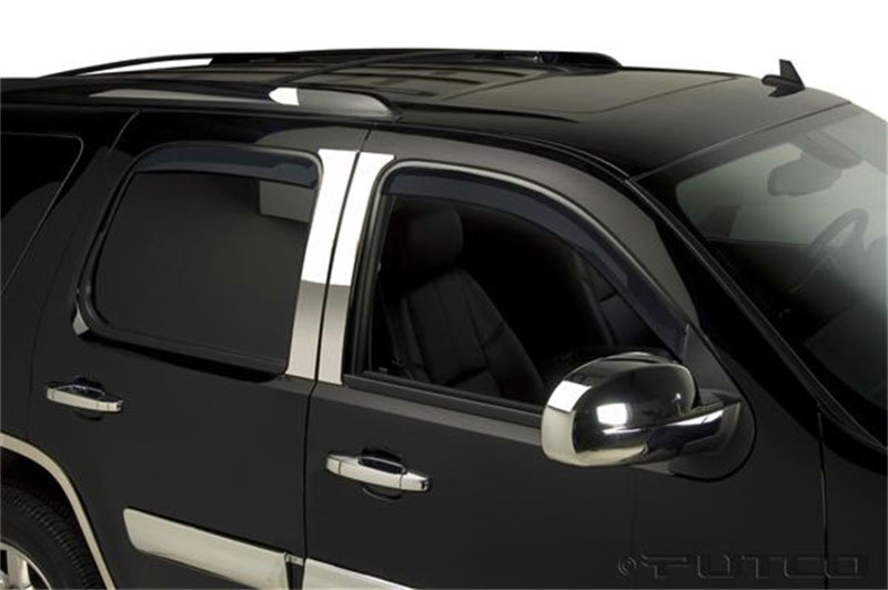 Putco 580058 | 14-14 Chevrolet Silverado HD - Ext Cab (Set of 4) Element Tinted Window Visors; 2014-2014