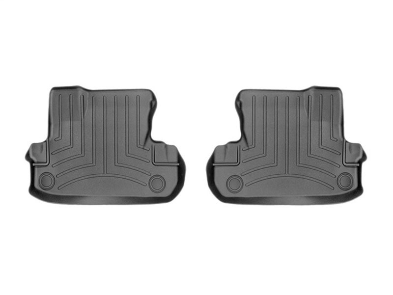 WeatherTech 4410602 | 2017+ Mercedes-Benz S-Class Rear FloorLiner - Black (Cabriolet and Coupe); 2017-2023