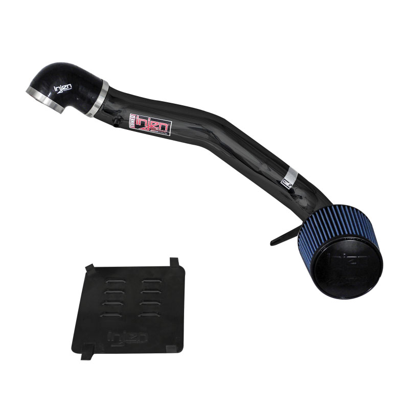 Injen SP1320BLK | Cold Air Intake Kia Forte 2.0L Manual only Cold Air Intake w/ MR Technology, Air Intake Horns & Air Box cover plate, Black; 2009-2010