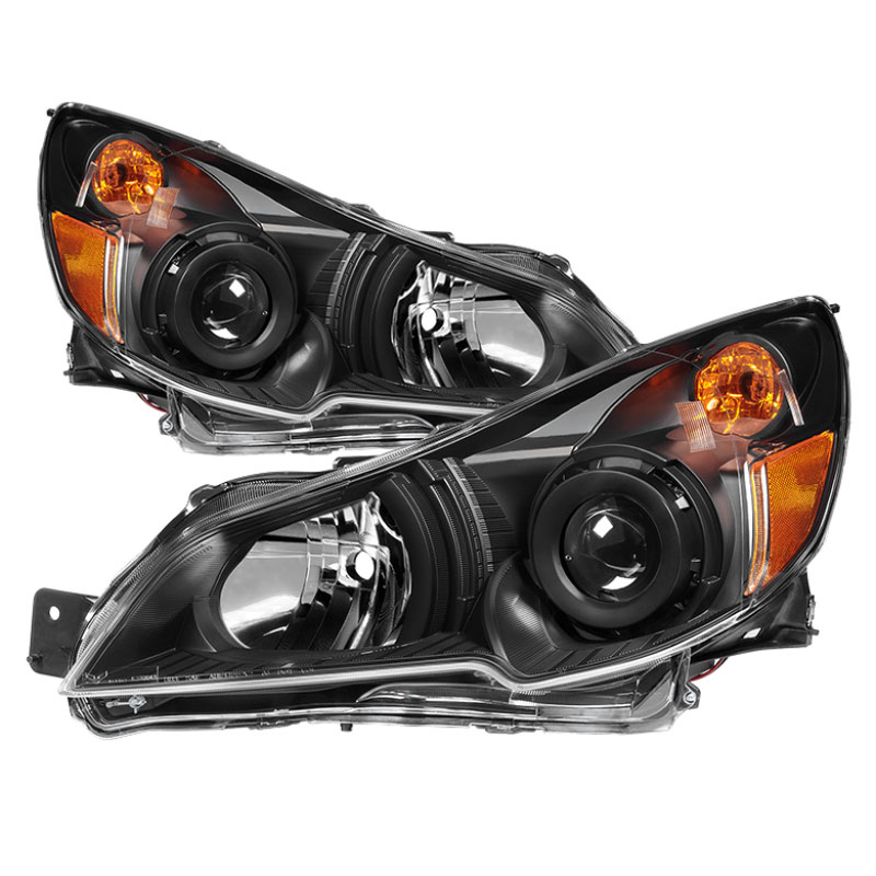 SPYDER 9035746 | xTune Subaru Legacy 10-12 / Outback 10-12 OEM Style Headlights-Black HD-JH-SLEG10-AM-BK; 2010-2012