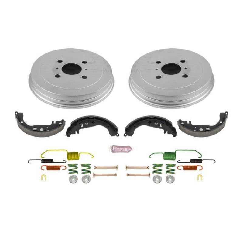 PowerStop koe15365dk | Power Stop 04-06 Scion xA Rear Autospecialty Drum Kit; 2004-2006