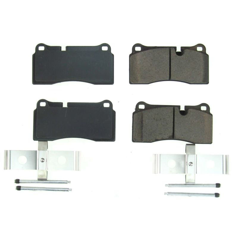 PowerStop 171155 | Power Stop 08-12 Audi R8 Rear Z17 Evolution Ceramic Brake Pads w/Hardware; 2008-2012