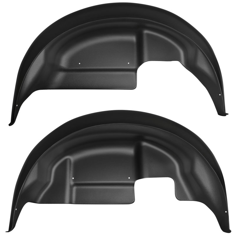 Husky Liners 79151 | 17-19 Ford F-150 Raptor Black Rear Wheel Well Guards; 2017-2019