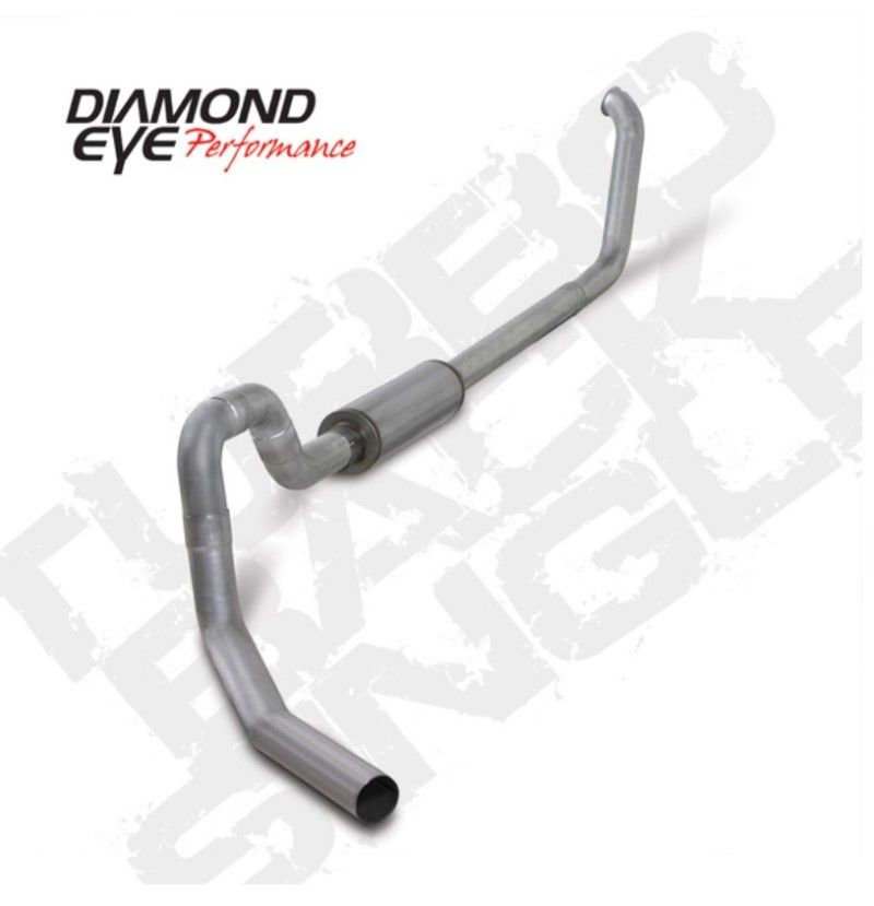 Diamond Eye Performance k4331a | Diamond Eye KIT 4in TBSGL AL: 00-03 FORD 7.3L F550 ROLLOVER