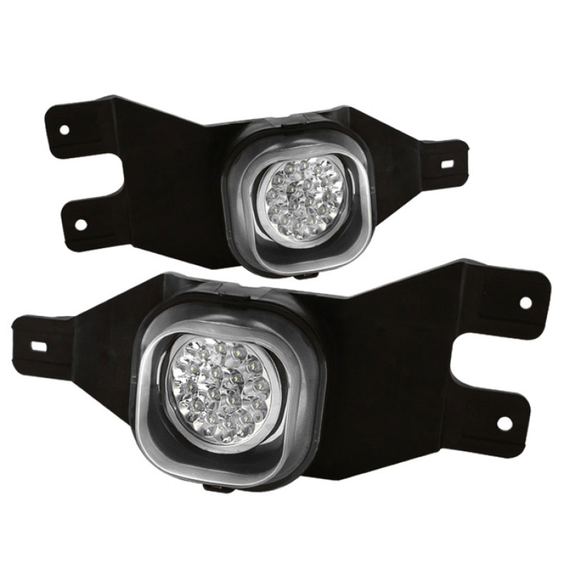 SPYDER 5015648 | Spyder Ford Excursion LED Fog Lights - Clear - (FL-LED-FF25001-C); 2000-2005