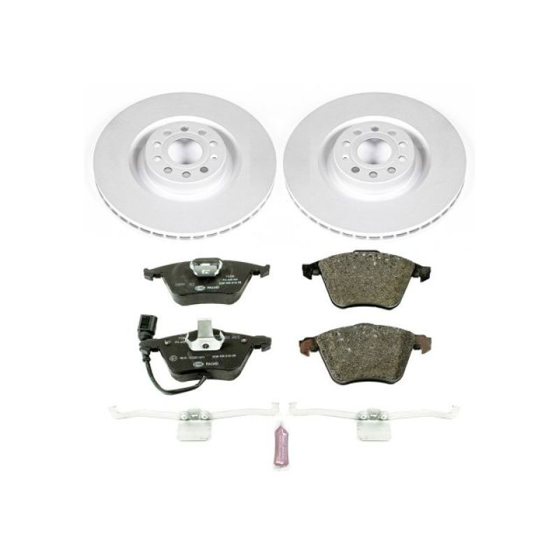 PowerStop esk5425 | Power Stop 09-11 Volkswagen CC Front Euro-Stop Brake Kit; 2009-2011