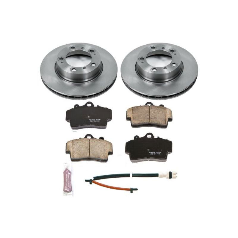 PowerStop koe850 | Power Stop 97-04 Porsche Boxster Front Autospecialty Brake Kit; 1997-2004