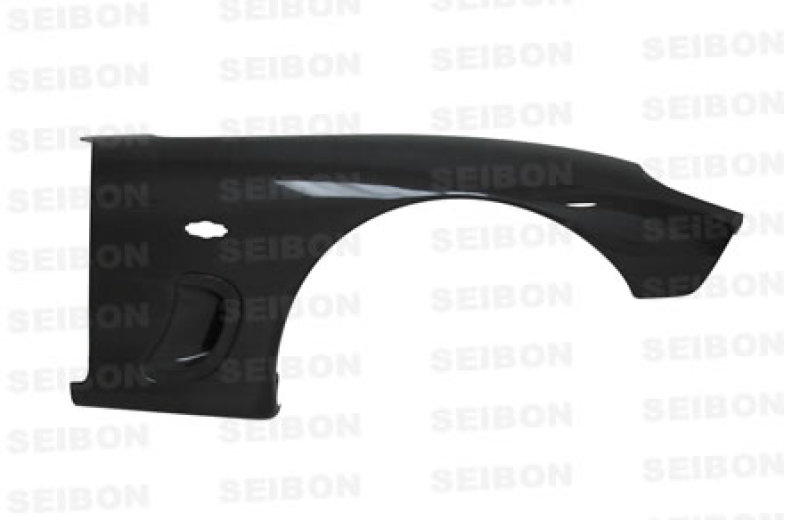 Seibon FF9396MZRX7 | Carbon Fiber Wide Style 10mm Wider Fenders (Pair) Mazda Rx-7; 1993-2002