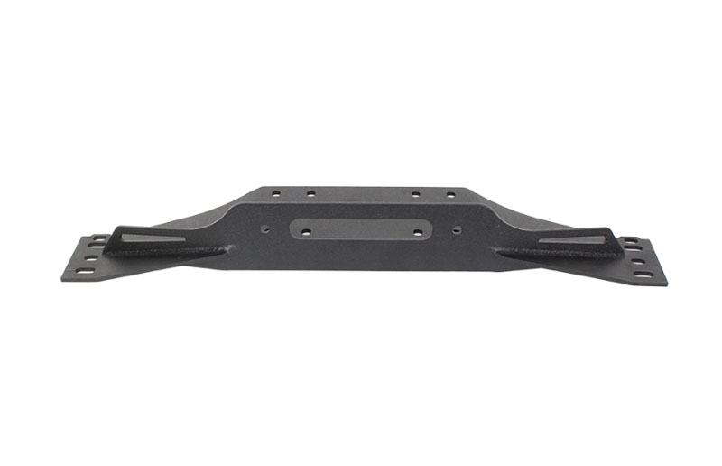 Fishbone Offroad fb21052 | 97-06 Jeep Wrangler TJ Winch Plate Steel - Black Textured Powdercoat Piranha Series; 1997-2006