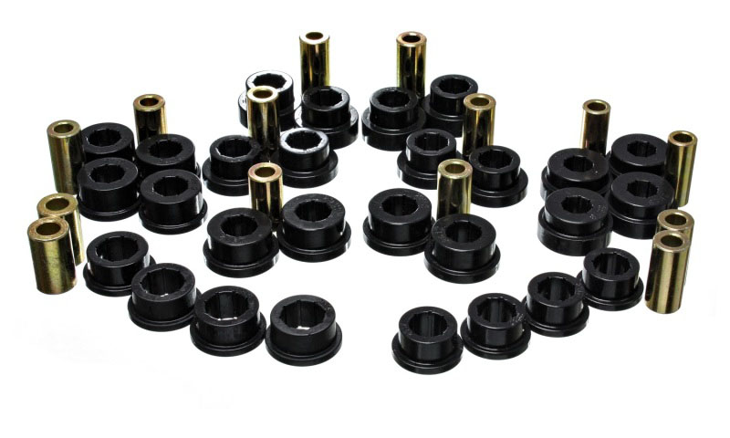 Energy Suspension 8.3130g | 13 Scion FR-S / Subaru BRZ Black Front Control Arm Bushing Set; 2013-2013