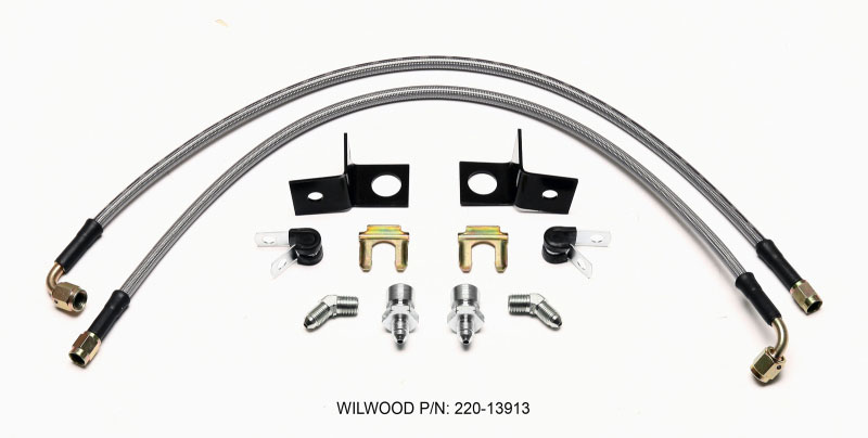 Wilwood 220-13913 | Flexline Kit Rear 2015-Up Mustang; 2015-2021