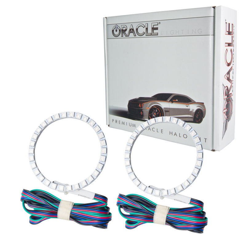 Oracle Lighting 1222-333 | Oracle Dodge Caliber 06-10 LED Fog Halo Kit - ColorSHIFT; 2006-2010