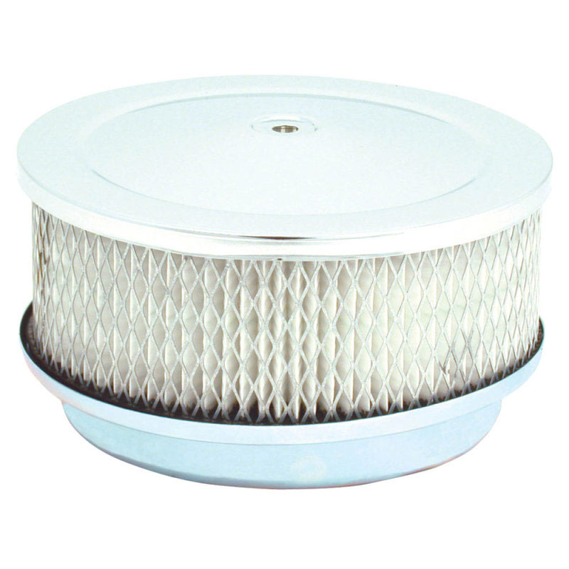 Spectre 4780 | Air Cleaner 6-3/8in. x 2-1/2in. Chrome - Paper