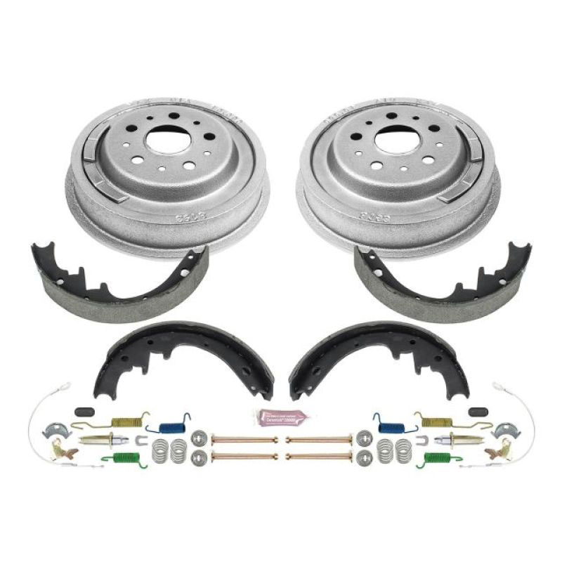 PowerStop koe15269dk | Power Stop 71-73 Ford Maverick Rear Autospecialty Drum Kit; 1971-1973