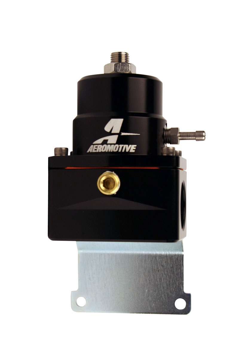 Aeromotive 13128 | Adjustable EFI Regulator (2) -10 Inlet/-6 Return - Black