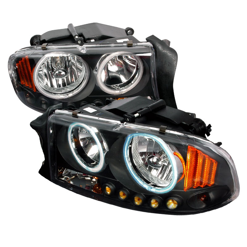 Spec-D Tuning 4LH-DAK97HJM-KS | Spec-D Dodge Durango Dakota 1p Headlights Black; 1997-2003