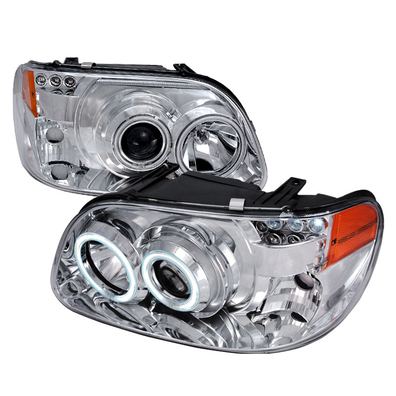 Spec-D Tuning 4LHP-EPOR951PC-KS | Spec-D Ford Explorer Projector Headlights; 1995-2001