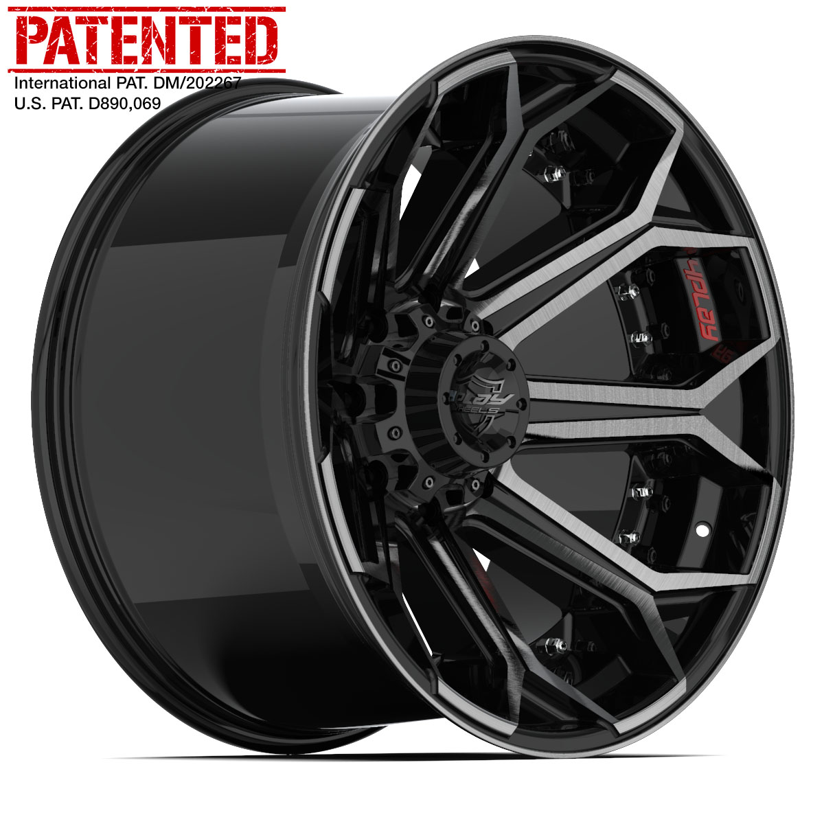 4Play Wheels 4p80r-22120-8170-44bbt | 4PLAY Wheel 22x12 4P80R Brushed Black Rim Ford Excursion 2000-2005; 2000-2005