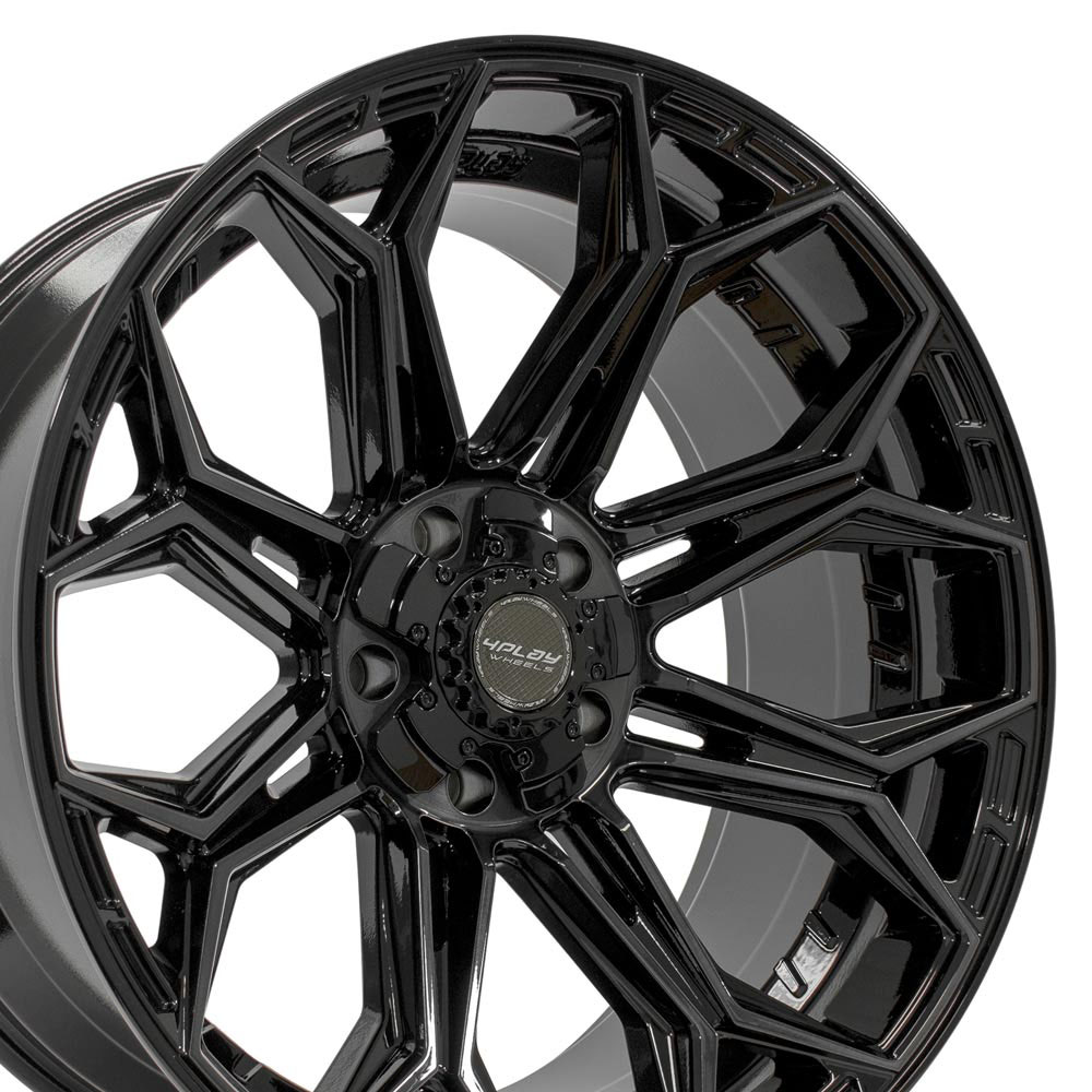 4Play Wheels 4p83-22100-5d55-18bbt | 4PLAY Wheel 22 4PLAY GEN3 Wheel 4P83 Brushed Black 22x10 Ram Rebel 1500 5 Lug 2015-2018; 2015-2018