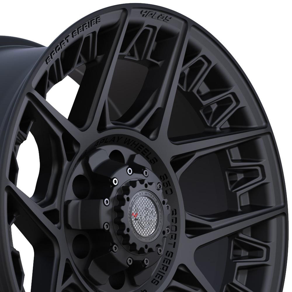 4Play Wheels 4ps50-18090-6120-0b1 | 4PLAY Wheel 18x9 4PS50 Satin Black Rim GMC Canyon 2015-2022; 2015-2022