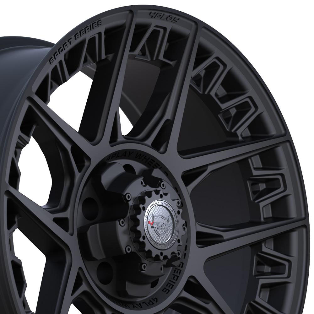 4Play Wheels 4ps50-20090-5d55-0b1 | 4PLAY Wheel 20x9 4PS50 Satin Black Rim Dodge Journey 2009-2022; 2009-2022