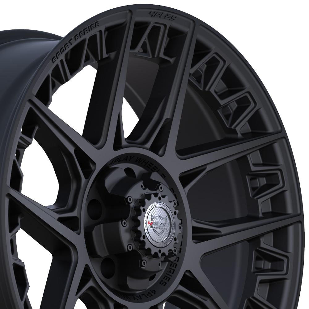 4Play Wheels 4ps50-22090-5d55-0b1 | 4PLAY Wheel 22x9 4PS50 Satin Black Rim Dodge Journey 2009-2022; 2009-2022