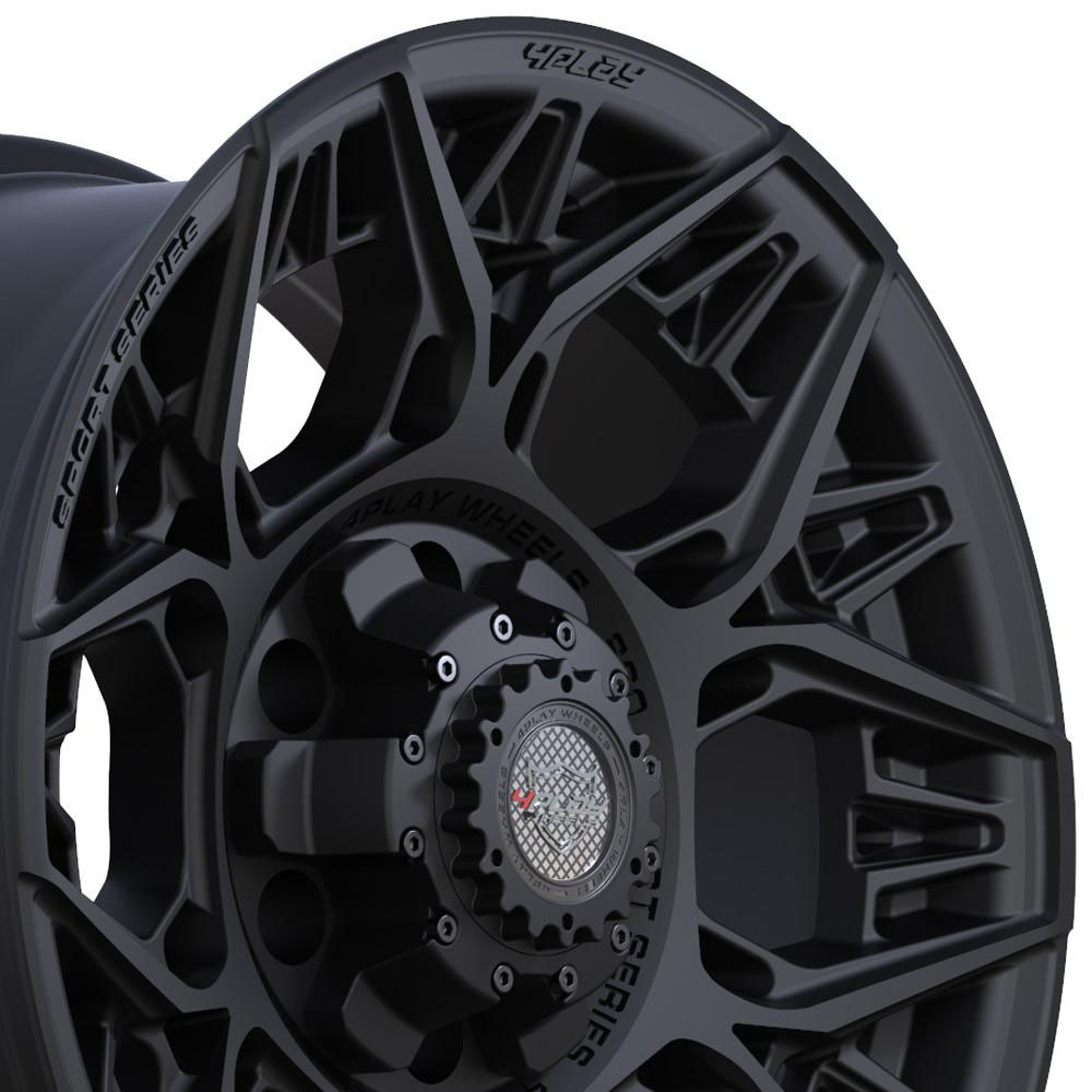 4Play Wheels 4ps60-17090-6d55-0b1 | 4PLAY Wheel 17x9 4PS60 Satin Black 17x9 Rim Toyota 4Runner 1996-2022; 1996-2022