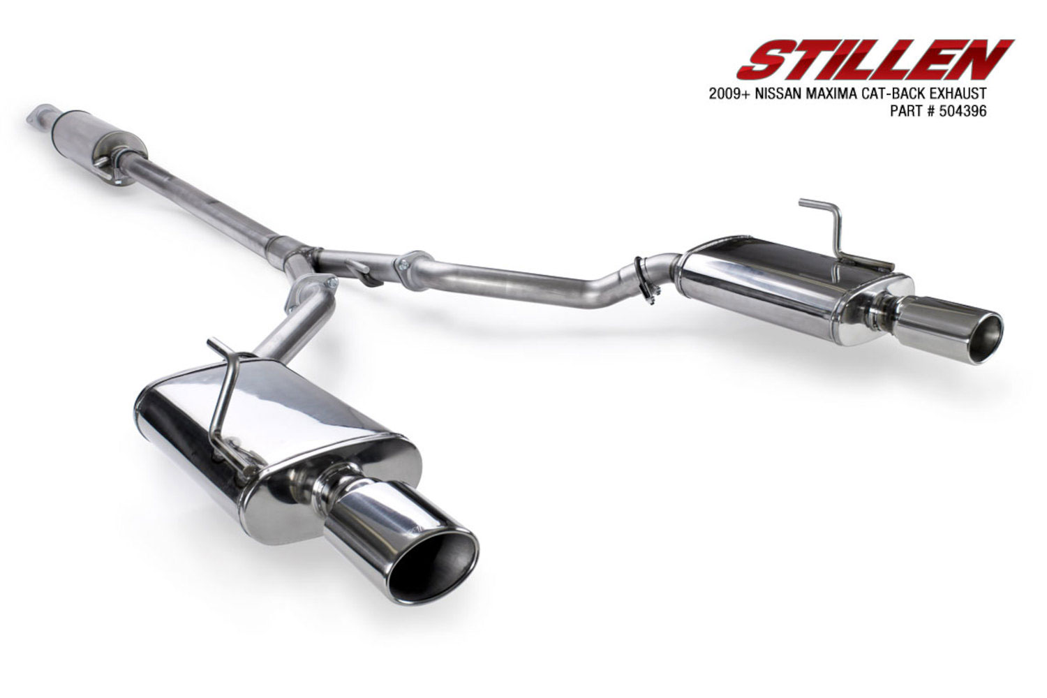 Stillen 504396 | STILLEN Cat Back Exhaust System 09-15 Maxima; 2009-2015