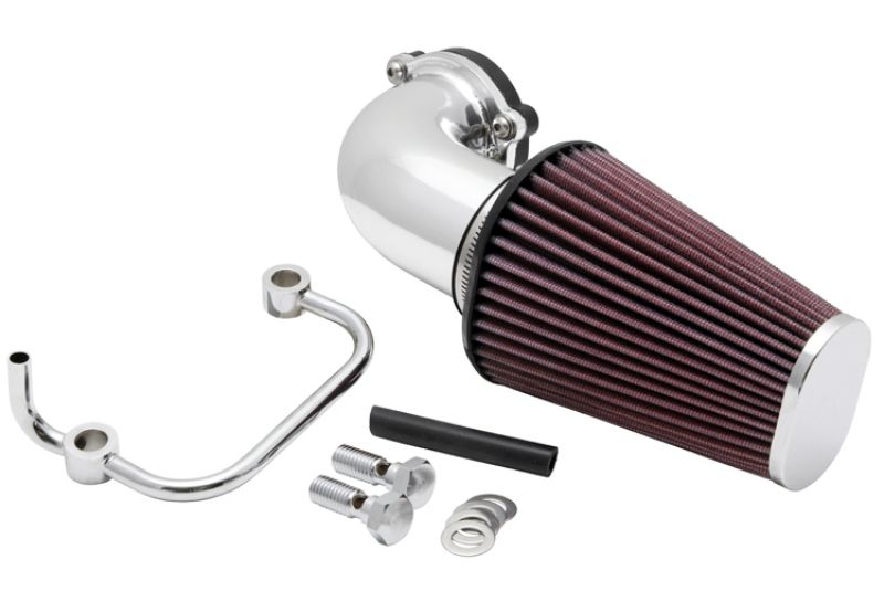 K&N Engineering 571126p | K&N 07-14 Harley Sportster 883/1200CC Polished Performance Intake Kit