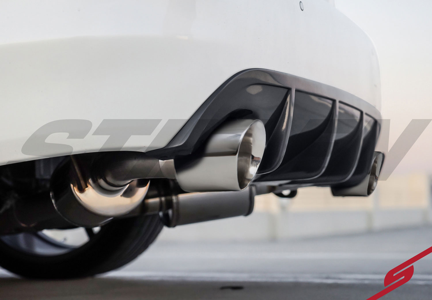 Stillen 504451 | STILLEN Cat Back Exhaust Gen 2 16 Infiniti Q50 V6TT W/ Polished S/S Tips; 2016-2021