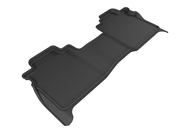 3D Maxpider l1ns08521509 | 3D MAXpider 2016-2019 Nissan Titan Crew Cab Kagu 2nd Row Floormats - Black; 2016-2019