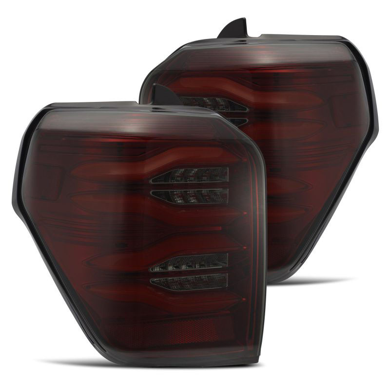 AlphaRex 690020 | 10-21 Toyota 4Runner PRO-Series LED Tail Lights Red Smoke; 2010-2021