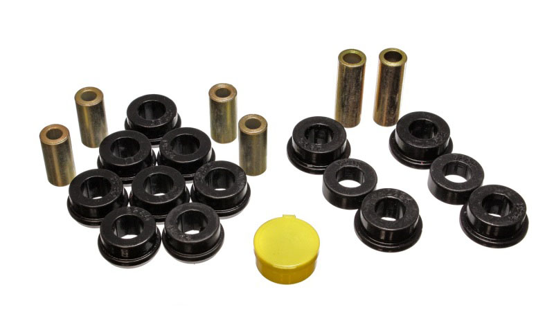 Energy Suspension 16.3106g | 94-97 Honda Accord/Odyssey Black Front Control Arm Bushing Set; 1994-1997