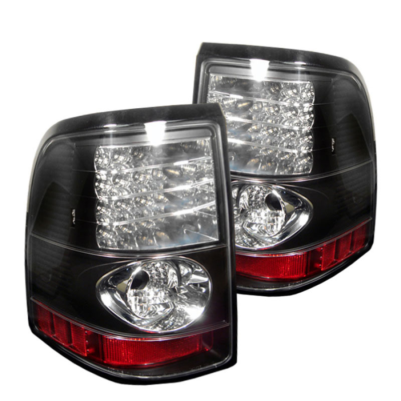 SPYDER 5002952 | Spyder Ford Explorer 4Dr (Except Sport Trac) LED Tail Lights - Black - (ALT-YD-FEXP02-LED-BK); 2002-2005