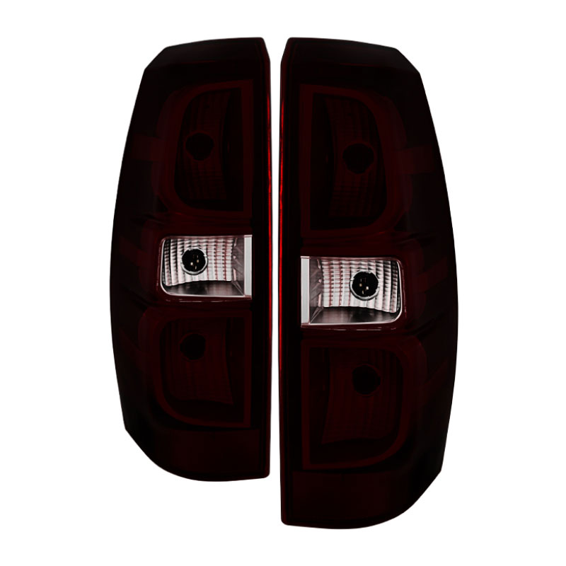 SPYDER 9031854 | Xtune Chevy Avalanche 07-13 OE Style Tail Lights Red Smoked ALT-JH-CAVA07-OE-RSM; 2007-2013