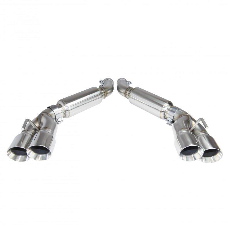 Kooks Headers 22606250 | Kooks Camaro SS / ZL1 Axle Back Exhaust with Quad Polished Tips; 2016-2024