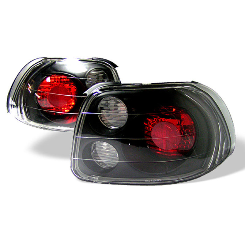 SPYDER 5005168 | Spyder Honda Del Sol Altezza Tail Lights - Black - (ALT-YD-HDS93-BK); 1993-1997