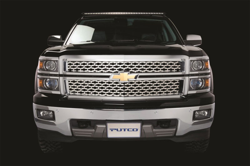 Putco 84199gm | 14-15 Chevy Silverado LD - (LTZ/High Country Only) Bowtie Grille; 2014-2015