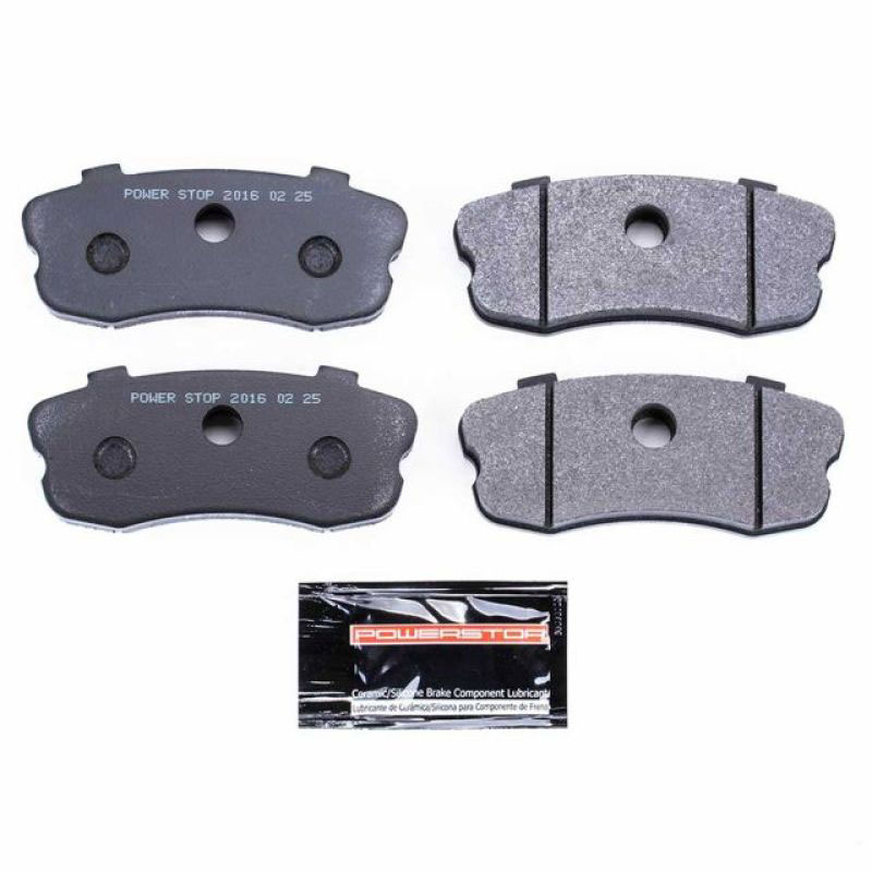 PowerStop pst-1185r | Power Stop 06-13 Chevrolet Corvette Rear Track Day Brake Pads; 2006-2013