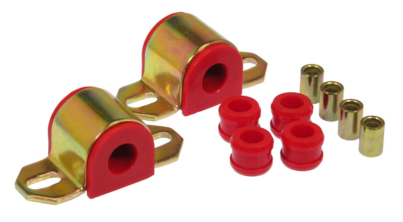 Prothane 7-1142 | 84-96 Chevy Corvette Rear Sway Bar Bushings - 19mm - Red; 1984-1996