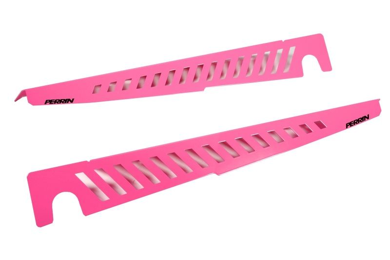 Perrin Performance pspeng551hp | Perrin 22-23 Subaru WRX Fender Shroud Set - Hyper Pink; 2022-2023