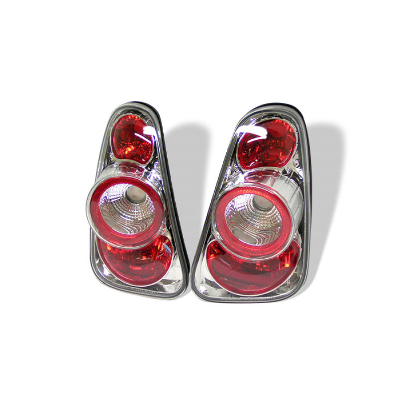 SPYDER 5006257 | Spyder Mini Cooper / Cooper Convertibles Altezza Tail Lights - Black - (ALT-YD-MC02-C); 2002-2006