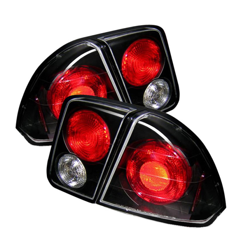 SPYDER 5004406 | Spyder Honda Civic 4Dr Altezza Tail Lights - Black - (ALT-YD-HC01-4D-BK); 2001-2005