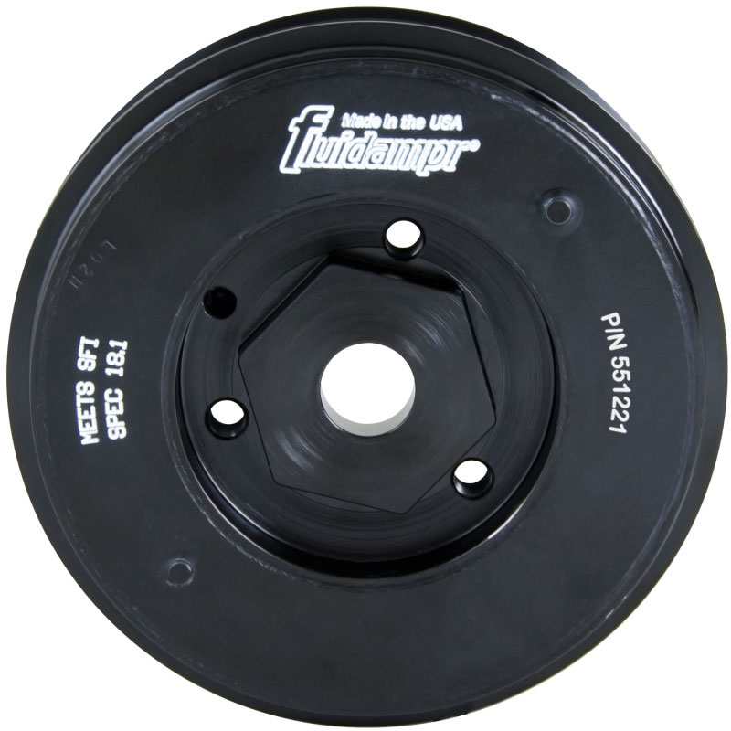 Fluidampr 551221 | 91-08 VW Golf/05-12 Passat B6/B7 / 03-10 Audi TT Steel Internally Balanced Damper; 1991-2008