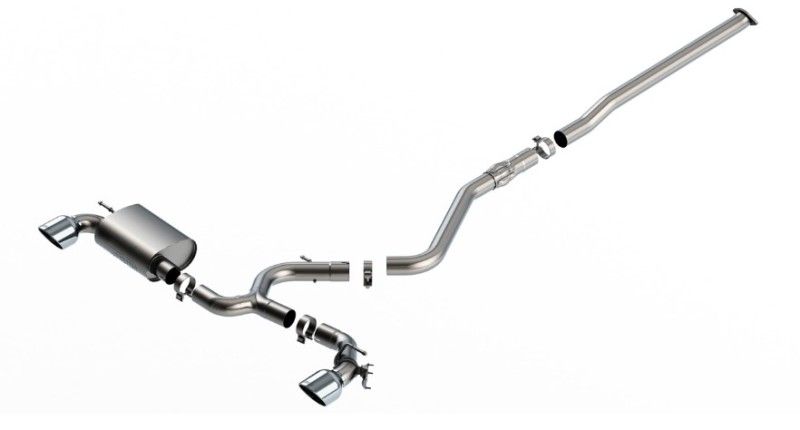 Borla 140926 | 22-23 Hyundai Kona N 2.0L 4 CYL. Turbo AT/MT ATAK Catback Exhaust Bright Chrome; 2022-2023