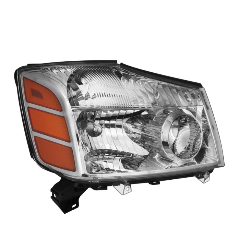 SPYDER 5077073 | Xtune Nissan Titan 04-14 (04-07 OE Style ) / Armada 04-07 OEM Head Light Right HD-JH-NTI04-OEM-R; 2004-2014